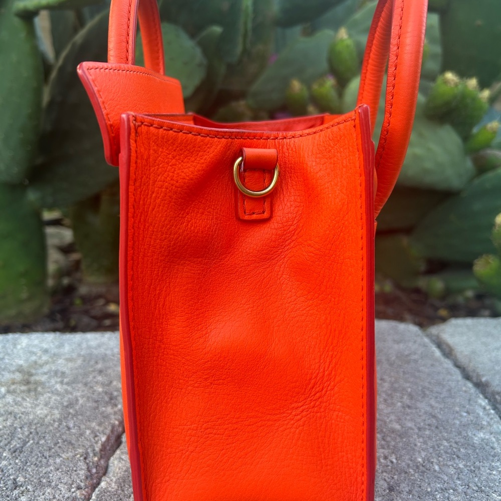 Celine Nano Luggage Handbag - Picture 3 of 10